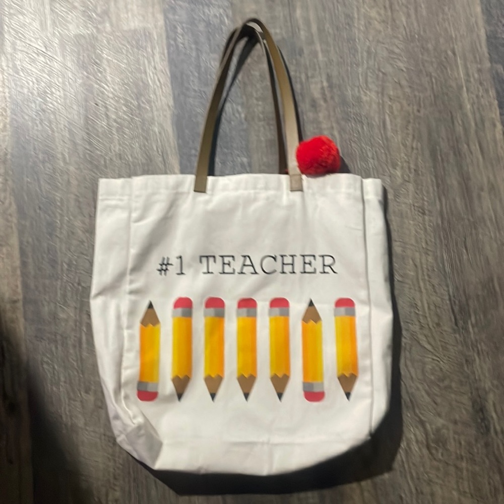 Teacher tote brand new without tags